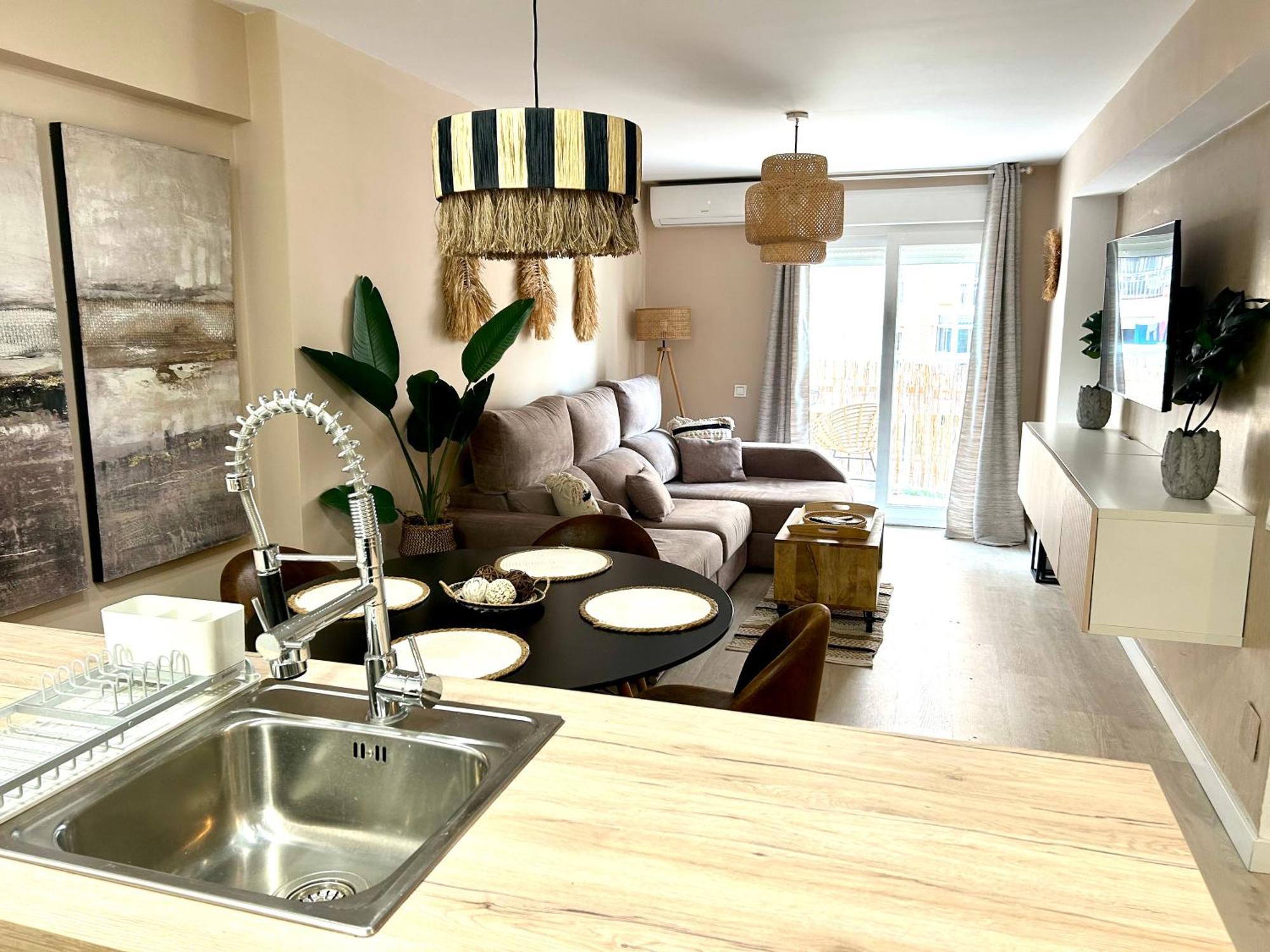 Piso Centrico En Calle Luis Vives 1, 贝纳尔马德纳 外观 照片